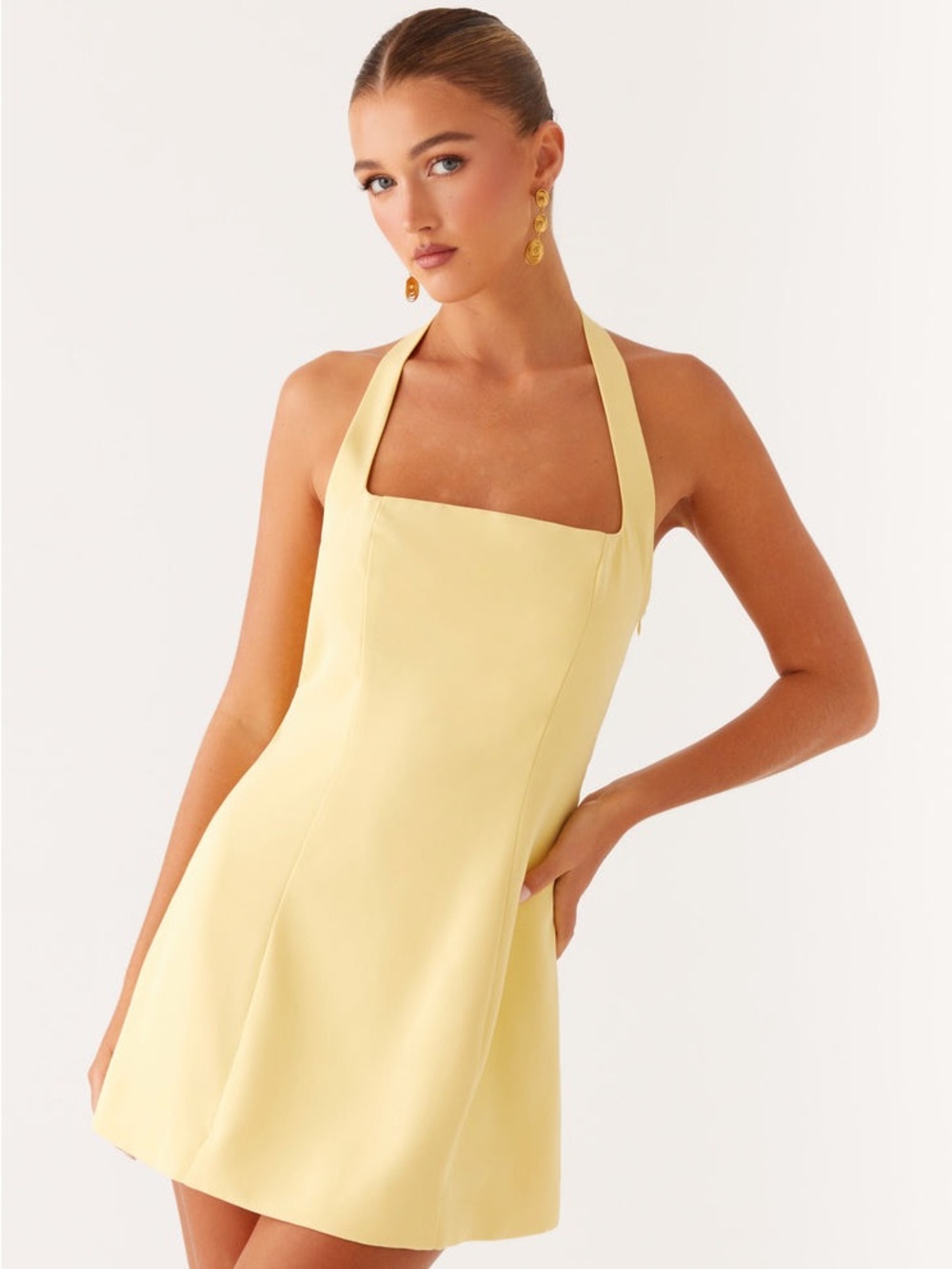 Peppermayo Remi Halter Mini Dress NWT